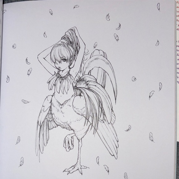 New Pop Manga Coloring Book Set by Camilla d’errico. - Picture 8 of 12